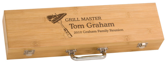 BBQ Set (3 Utensils +Case)