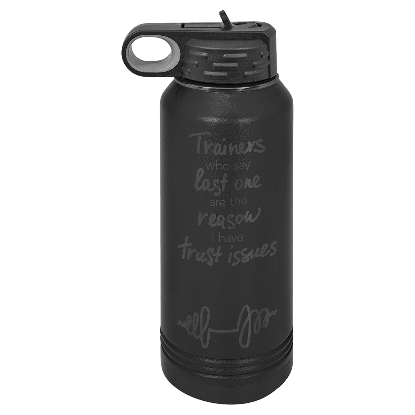 Black/Ghost Black Polar Camel 32 oz. Water Bottle