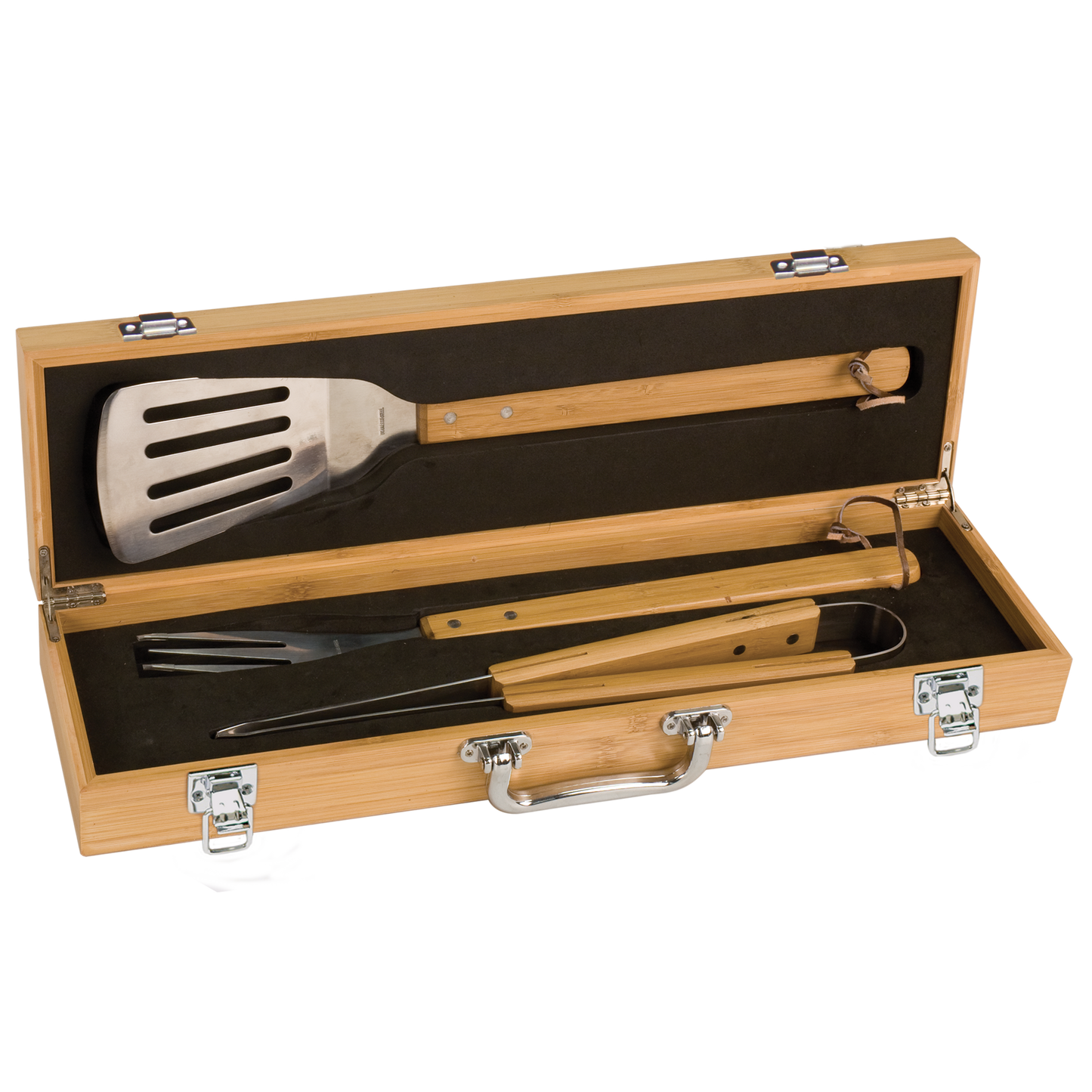 BBQ Set (3 Utensils +Case)