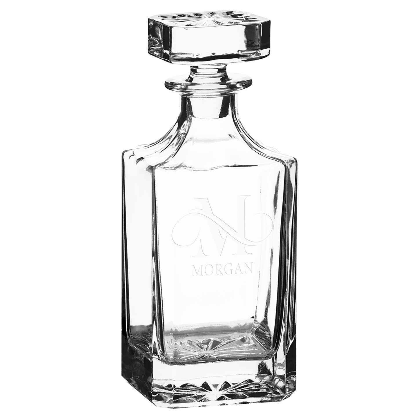 Glass Decanter- Square-750ml