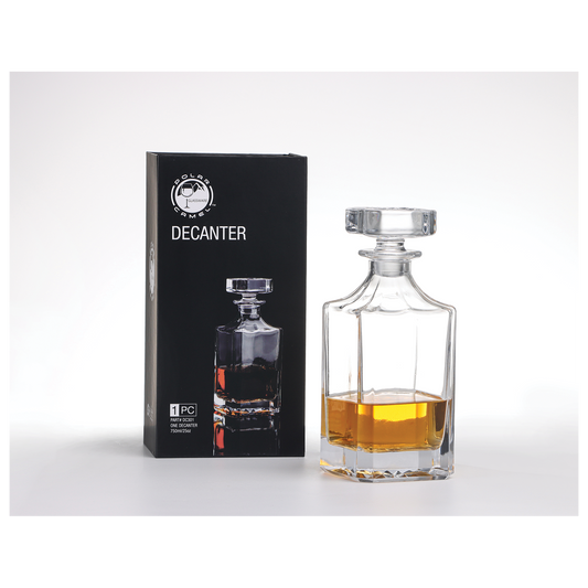 Glass Decanter- Square-750ml