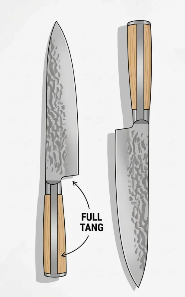 Knife Set with Magnetic Block