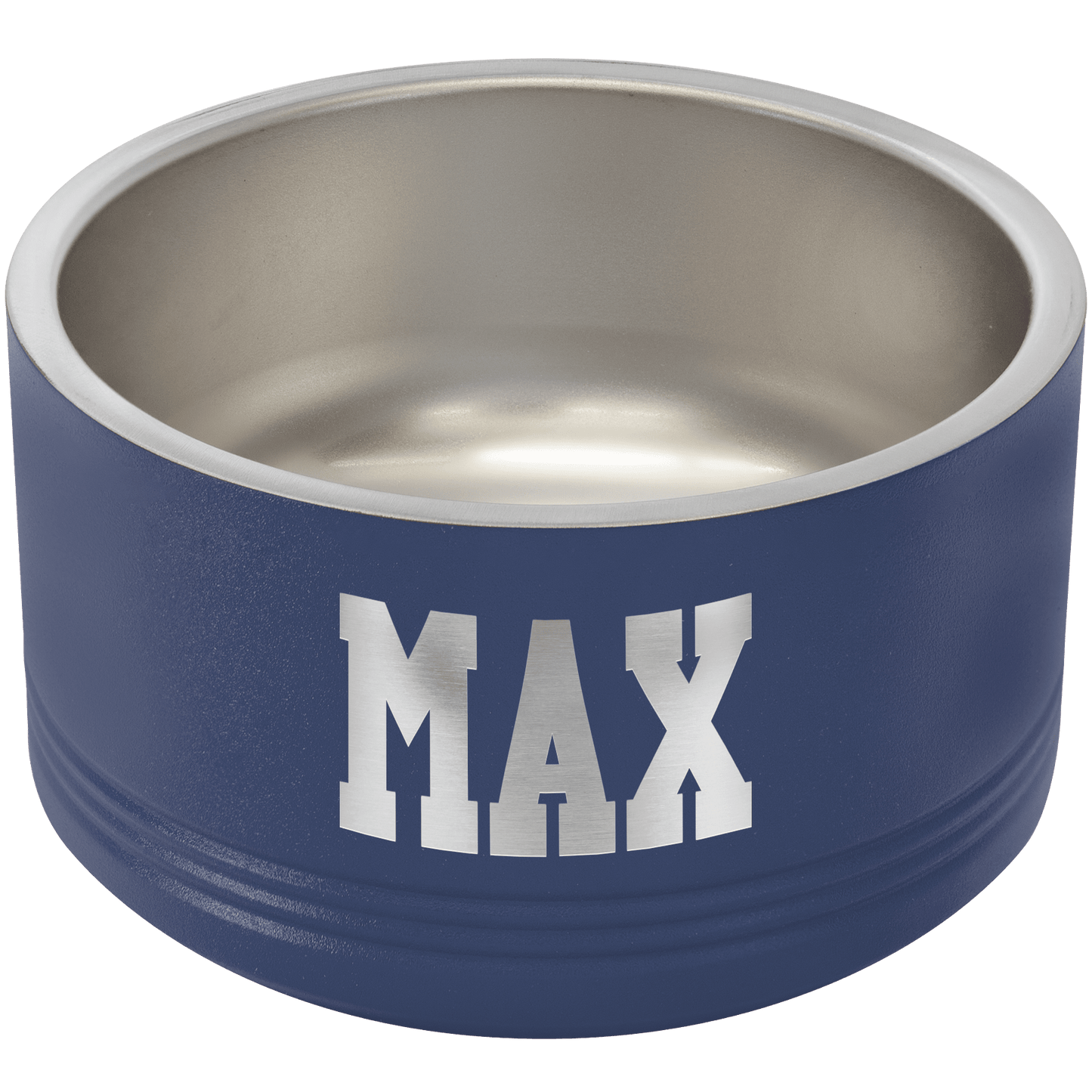 Navy Blue Polar Camel 18 oz. Small Pet Bowl