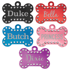 Pet Tags (Varying shapes, Sizes, Colors)