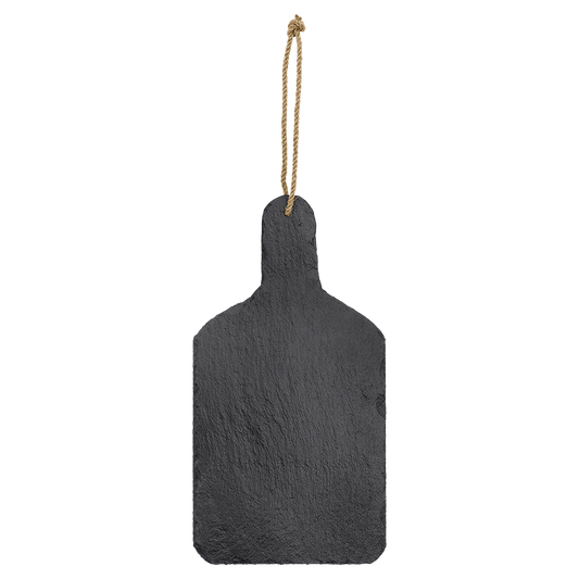 13 1/2" x 7" Rectangle Slate Cutting Board with Hanger String