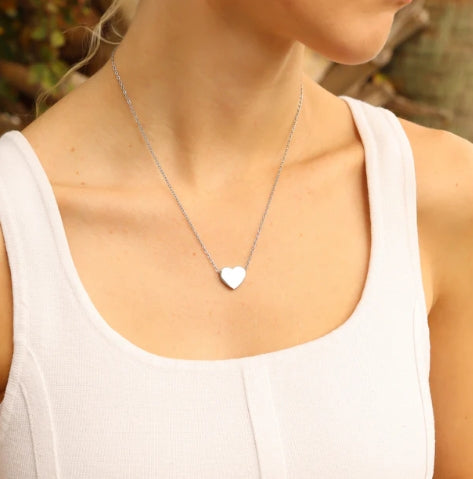 Heart Necklace - 18K Gold PVD Stainless Steel